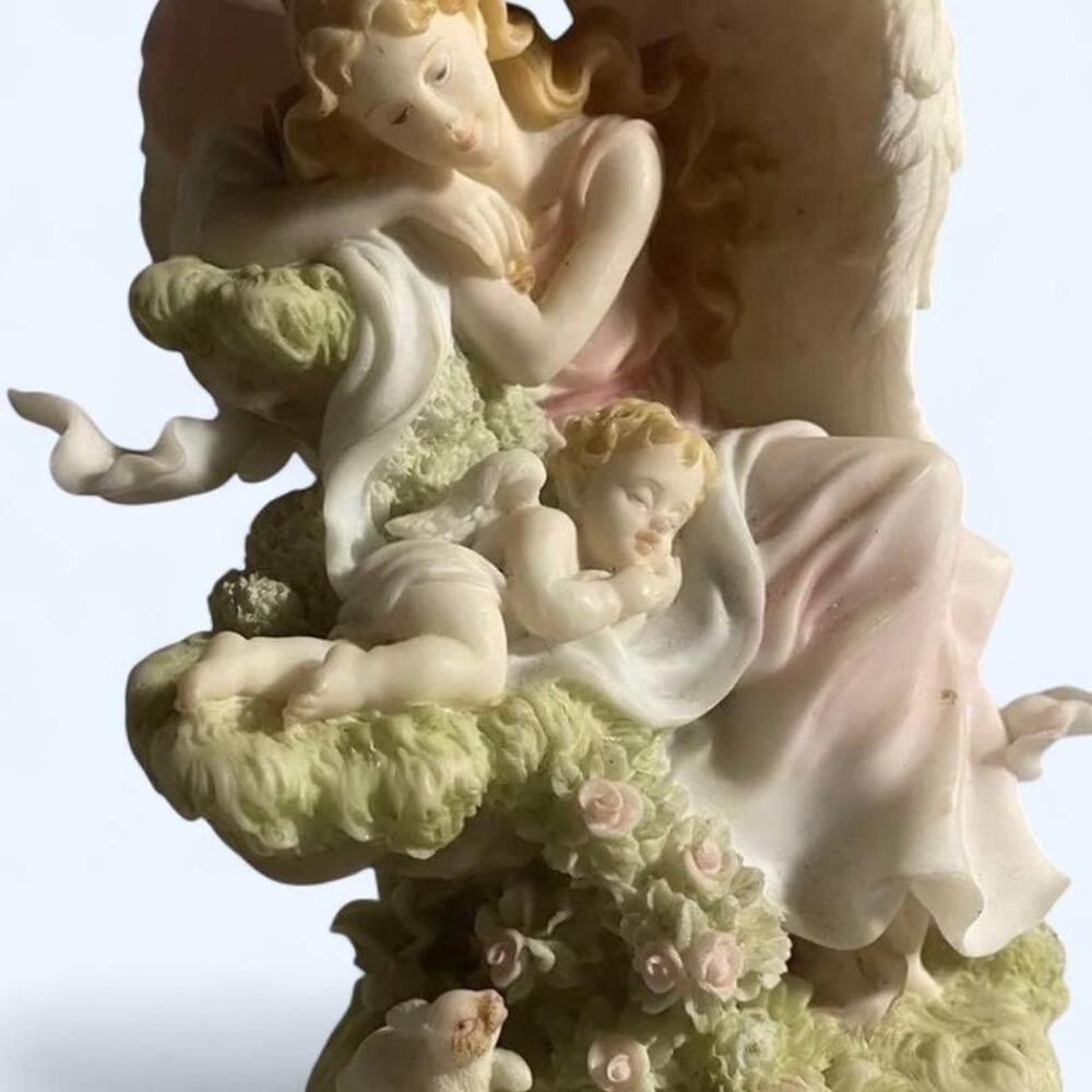 2001 SERAPHIM CLASSIC ANGEL "HEAVENLY SLUMBER" BY ROMAN #84351 COLLECTIBLE